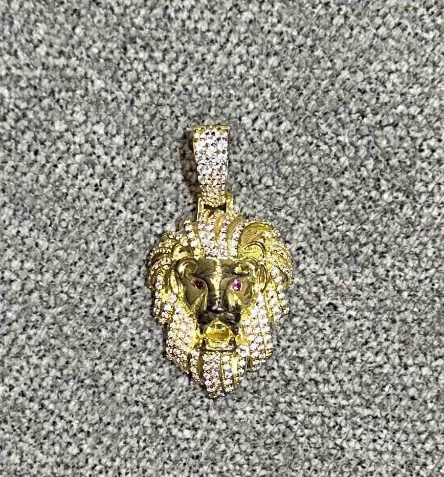 Golden Lion Pendant