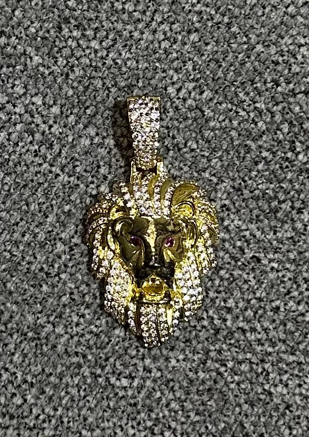 Golden Lion Pendant