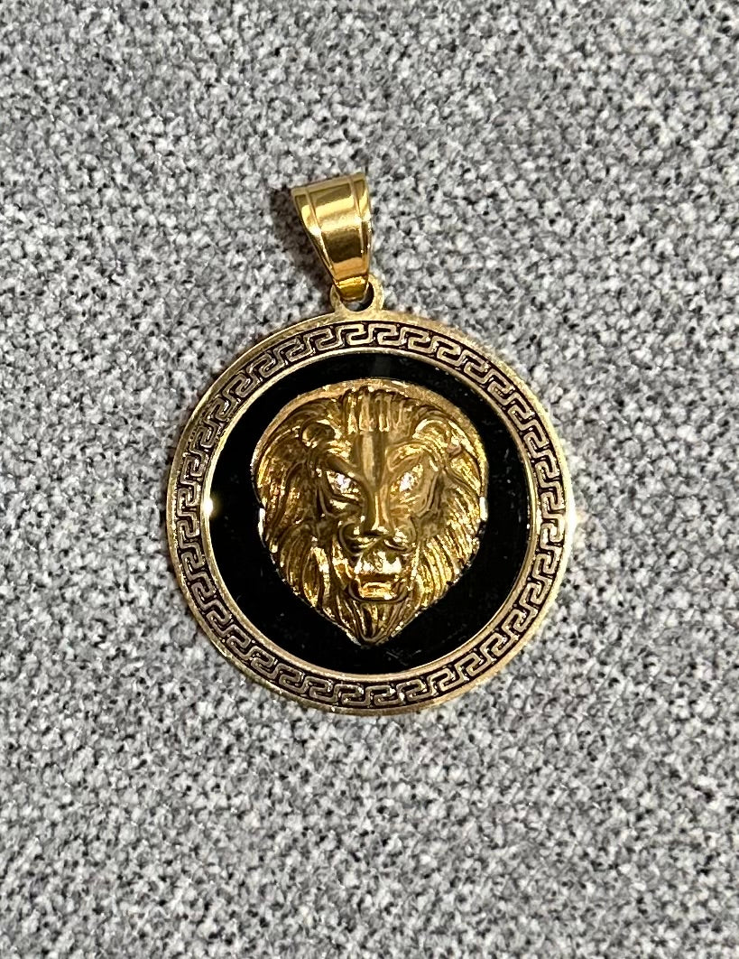 Golden Lion Pendant