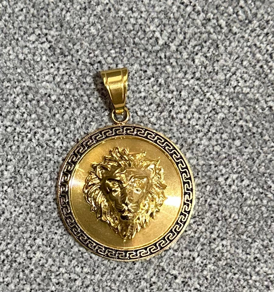 Golden Lion Pendant