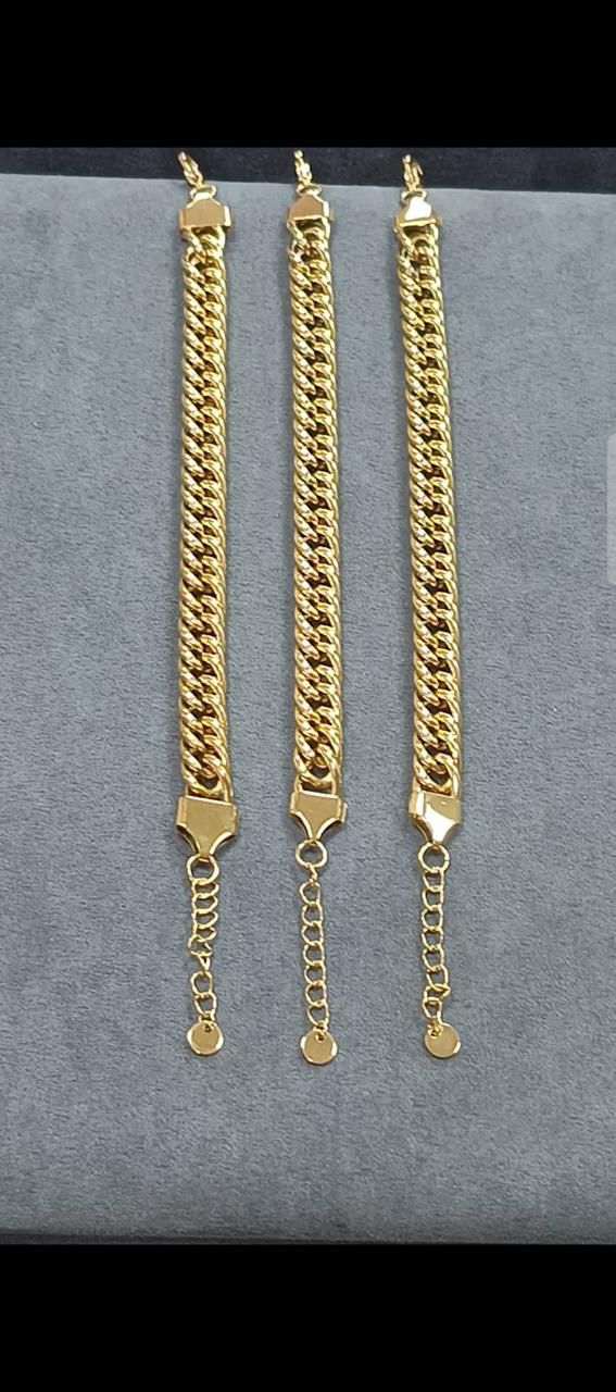 Stainless Steel / Gold Plated 7